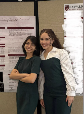 Harvard Medical School research poster presentation showcasing health equity research
